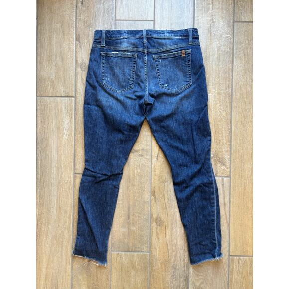 Joe's Jeans Womens 30 The Blondie Mid Rise Skinny Ankle Distressed Denim - Picture 6 of 14